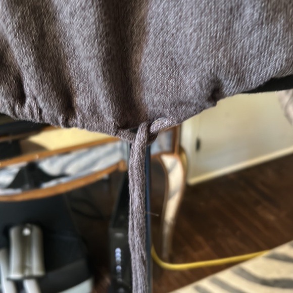 A new day, gray log sleeve women’s sweater size medium w/ drawstring waist - Picture 10 of 11